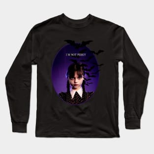 wednesday, wednesday addams, morticia, gomez, thing, jenna, Long Sleeve T-Shirt